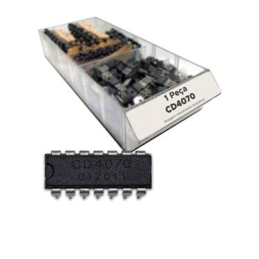 Imagem de 5x Circuito Integrado Cd4070 = Cd 4070 Be - Dip14 - CHIPSCE, CD4070