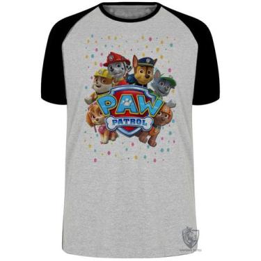 Imagem de Camiseta  Patrulha Canina equipe Blusa Plus Size extra grande adulto o