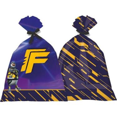 Imagem de Sacola Plástica Free Fire 8 Un - Festcolor