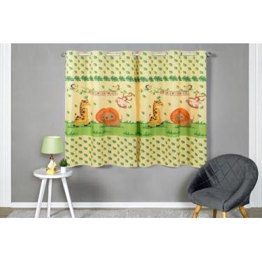Imagem de Cortina Estampas Quarto Meninos Infantil  2m x 1,5m - Harumi Enxovais,