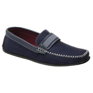 Imagem de Mocassim Sapato Social Masculino Estilo e Conforto - Torrenezzi, Azul,