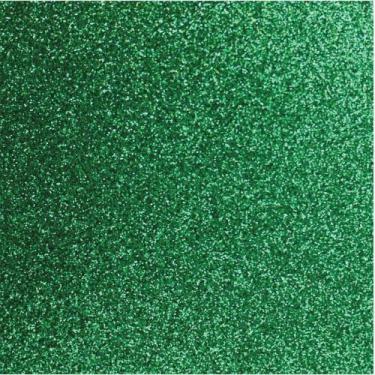 Imagem de Placa de EVA com Glitter Verde 60X40CM 2MM Pacote com 5 - Make