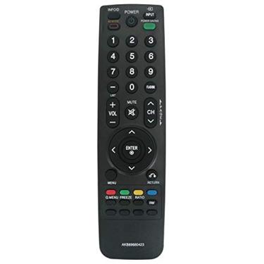 Imagem de AKB69680423 Controle remoto de substituição compatível com LG TV 42PQ12 50PQ10UB 42PQ12UD 50PQ12UD 50PQ12 42PQ10-UB 50PQ10-UB 42PQ12-UD 50PQ12-UD 42PQ12-UD 422-UD PQ10U. B 42PQ10 50PQ10