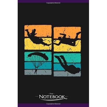 Imagem de Vintage Skydiving Retro Skydiver Parachute Notebook: Journaling and Writing Gift for Family, Friend And Yourself 6x9 120 Pages |Planner Notebook, Note Pad, Notes