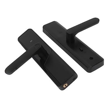 Imagem de Fechadura de Sala de Escritório de Apartamento - Fechaduras Sem Chave de Porta de Madeira Com Senha e Acesso por Impressão Digital - Fechadura de Porta