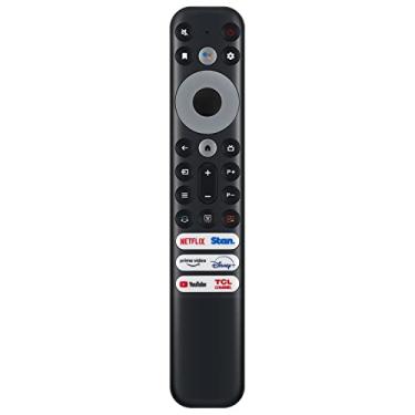 Imagem de PERFASCIN RC902V FAR1 Controle remoto substituído por voz adequado para TCL QLED 4K TV C635 C645 C725 C735 C745 Série Mini LED 4K TV C835 C845 C935 C935 Series