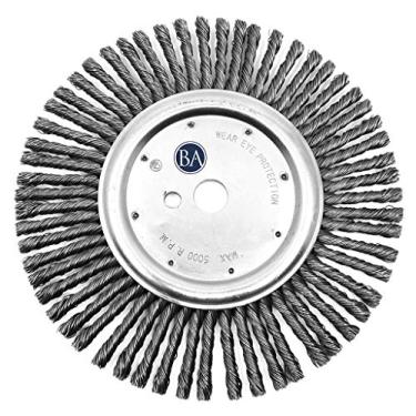 Imagem de Benchmark Abrasives Roda de Fio de Limpeza de Junta de Expansão de 12 ", Mandril de 1" 3/8 "Dph, para Metal, Concreto, Rebolo de Ângulo de Alvenaria, Roda de Corte Máx. Rpm 5.000