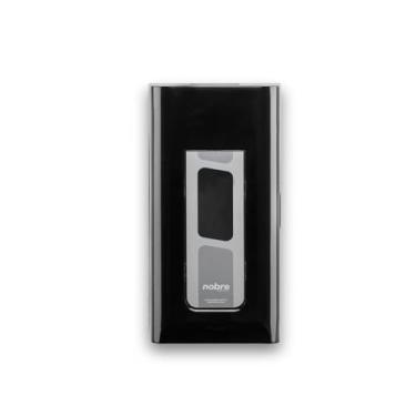 Imagem de SABONETEIRA COM RESERVA LIQUIDA 800ML PRETO STREET