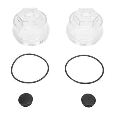 Imagem de 2 Pçs 3 3/4 Polegada Tampas de Poeira do Banho de óleo Tampas do Eixo do Banho de óleo 12011 1 Kit de Tampa de óleo do Eixo do Reboque para Eixos Rockwell 9 16k 3.75in 8 Fios