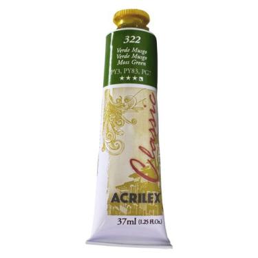 Imagem de Tinta Oleo Tela Colors Classics Acrilex 37ml Escolha A Cor, 322 - VERD