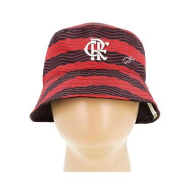 Imagem de Chapeu Bucket Time de Futebol Licenciado - Supercap, Flamengo 1
