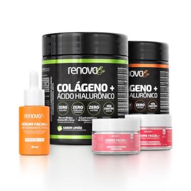 Imagem de 2 Colágenos + Retinol + Resveratrol + Vitamina C - Renova Be (1 Tangerina - 1 Limão)