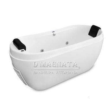 Imagem de Banheira Freestanding Palermo Completa com Hidromassagem, Aquecedor e 
