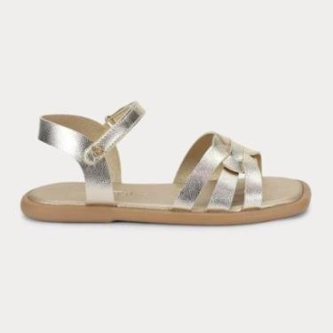 Imagem de Sandália Infantil Bibi Funnyday Dourada-Feminino