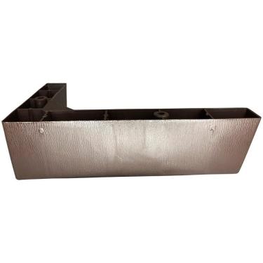 Imagem de Kit 4 Pés Cantoneira Tabaco 12x21cm - Big House Shop