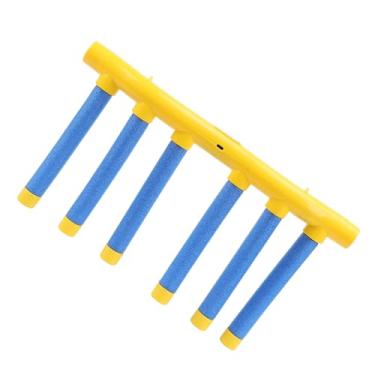 Imagem de Catching Sticks Game Speed ​​ajustável Melhore a Coordenação Olho de Mão Toy Indoor Outdoor (Amarelo)