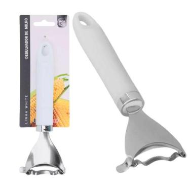 Imagem de Debulhador De Milho Manual Descascador Espiga Ralador Inox - UnyHome