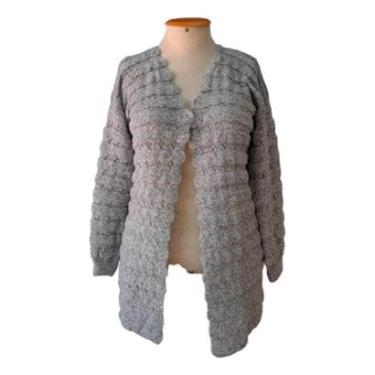 Imagem de Suéter Feminino Plus Size Tricot Premium Mousse Grosso Frio-Feminino