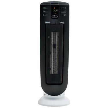 Imagem de Aquecedor Elétrico de Torre, Digital, 110V 1500W, DELONGHI TCH7915ER, Preto