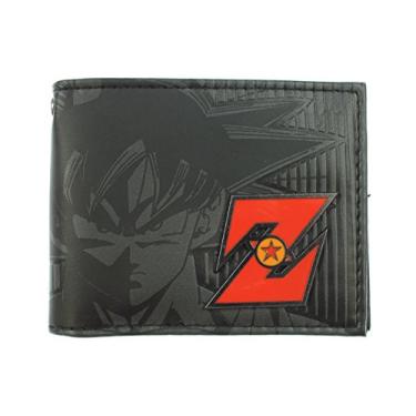 Imagem de Bioworld Carteira oficial Dragonball Z Goku Metal Badge"Z" Carteira dobrável