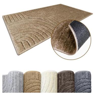 Imagem de 1 Tapete Banheiro Antiderrapante Grande Soft Sd Js 50X100 Vr - IDEALIZ