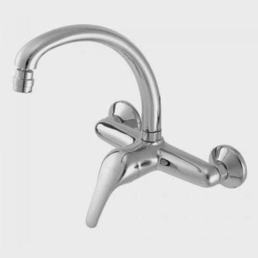 Imagem de Misturador Monocomando para Cozinha de Parede Vega 7006 Meber Cromado