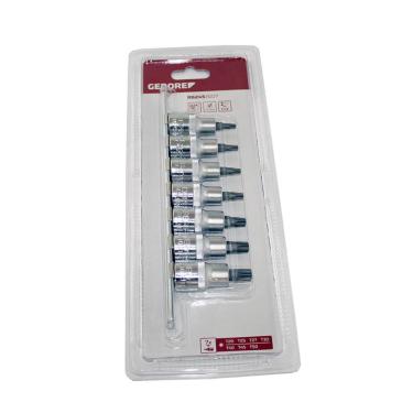 Imagem de Jogo de Chave Soquete 1/2 Tx Perfil Hexalobular Gedore Red 3300029