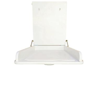 Imagem de Trocador De Fraldas Fraldário Branco Colchonete Amortecedor