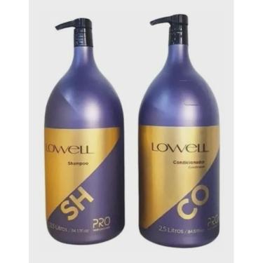 Imagem de Lowell Lavatório Profissional Shampoo Condicionador 2x 2,5l