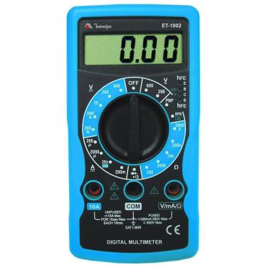 Imagem de Minipa Et-1002 Multimetro Digital C- 7 Funcoes
