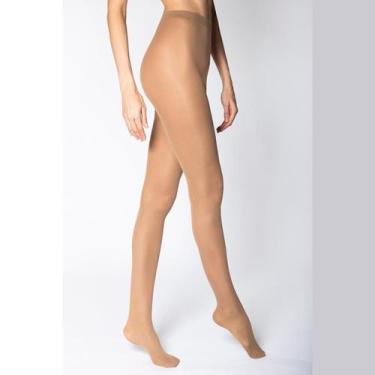 Imagem de Meia Calça Feminina Grossa Opaca Fio 40 Loba Lupo 5830, P, Pó de arroz