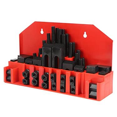 Imagem de Kit de Grampo T-slot, Placa de Imprensa Combinada para Máquina de Moagem de Torno, Endurecida, M12, para Escopo Aplicável