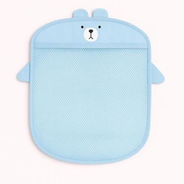 Imagem de Porta Brinquedos De Banho Bebê Saco Organizador C/ Ventosa - Novo Sécu
