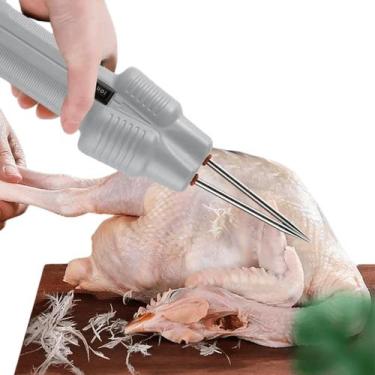 Imagem de Depenador Elétrico de Aves Portátil Frango Recarregável Premium - TATU