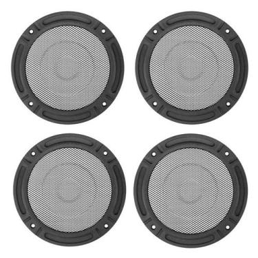 Imagem de 2 Pares Tela Plástica 6 Polegadas Grade Alto Falante Arlem - PERMAK