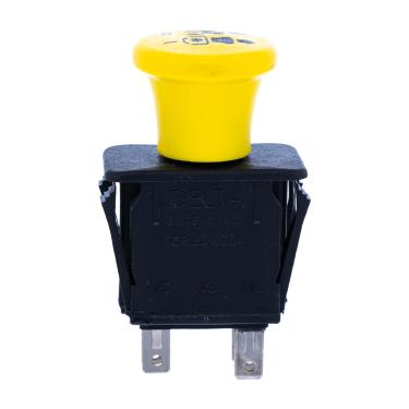 Imagem de Interruptor original OEM Ferris PTO, momentâneo (botão pequeno) para cortadores de grama de convés de 132.1 cm e 154.9 cm / FW25, FW35, FW35CC / 5104697FS