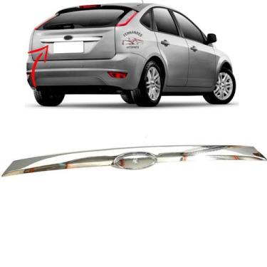 Imagem de Friso Cromado Tampa Traseira Focus Hatch 2009 10 11 12 13 - MAX