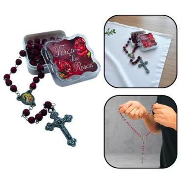 Imagem de Terço Perfumado de Rosas Santa Teresinha do Menino Jesus - FORNECEDOR 