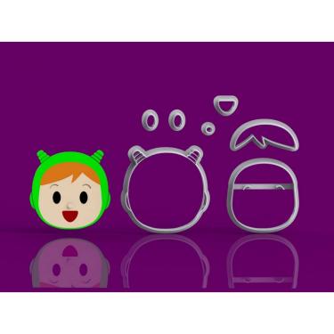 Imagem de Cortador Pocoyo -Nina Modular Tamanho 5 Cm