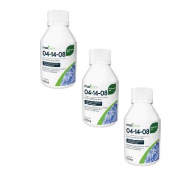 Imagem de KIT 3 Fertilizante Npk Líquido Para Plantas 04.14.08 100ml - FORTH JAR