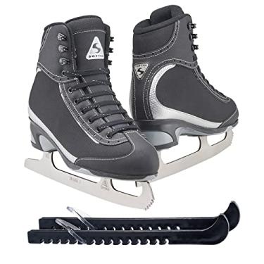 Imagem de Patins de gelo Jackson Ultima Softec Vista ST3200 para mulheres, Preto, 10