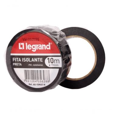 Imagem de Fita Isolante Classe C Tubete 10 Metros Ag-10mat-n