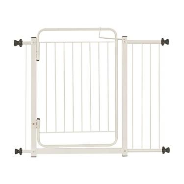 Imagem de Portão Grade de Proteção Tamanho Ajustável de 99 até 104 cm Segurança Cachorro Pets Bebe Crianças Porta Vãos - Acompanha Extensores