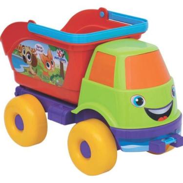 Imagem de Baldinho de Praia com Caminhão Caçamba Grande e Acessórios - Merco TOY