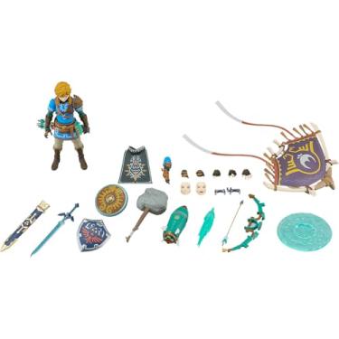 Imagem de The Legend of Zelda Tears of The Kingdomfigurine Figma Link Tears of The Kingdom Ver. DX Edition 15 cm
