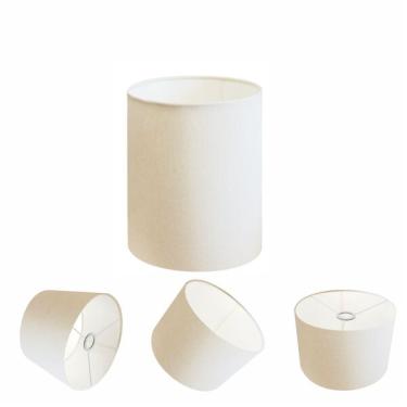 Imagem de Cúpula Abajur Cilíndrica Cp-8001 Ø13x15cm Branco