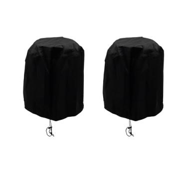 Imagem de Capa de ventilação de turbina, ULIFESTAR Capa de ventilação de teto de tecido Oxford, ventilador de teto de 50,8 cm/20 polegadas com cordão ajustável, protetor de ventilador de turbina à prova d'água