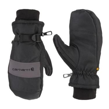 Imagem de Carhartt Luva masculina de malha isolada à prova d'água, Preto/cinza, XXG
