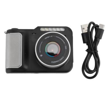 Imagem de Câmera digital 4K Câmera de 48MP Câmera de vlogging webcam infravermelha visão noturna tempo lapso de macro fotografando fotografia de câmera lenta para crianças adultos para