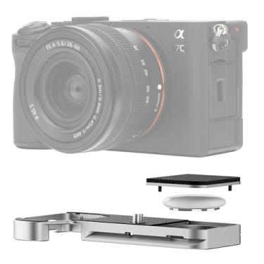 Imagem de Upgrade Hand Grip Bracket for Sony Alpha A7CII A7CR Camera - Silver